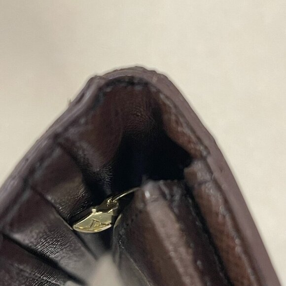 Louis Vuitton Porte Feuille Brazza Damier Ebene - Preowned - Picture 14 of 16